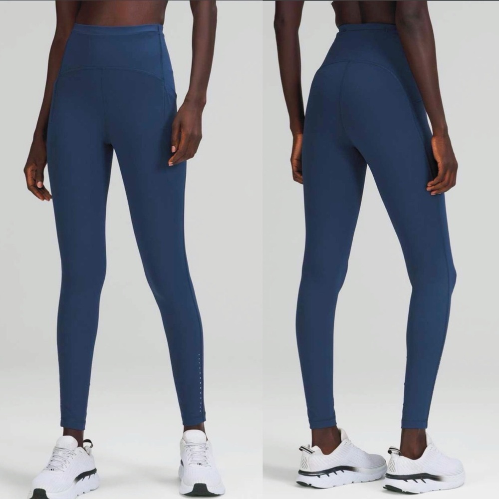 Lululemon Swift Speed High-Rise Tight 28"
Mineral Blue Sz 10 Athletic Leggings